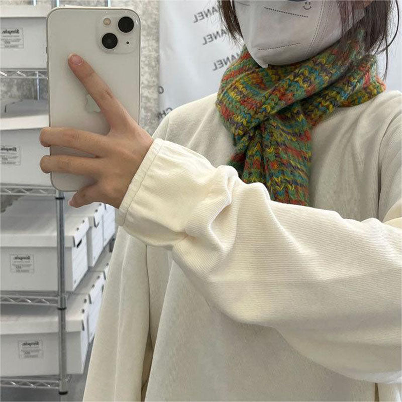 Levoire | Écharpe Tricotée Chaude Vintage