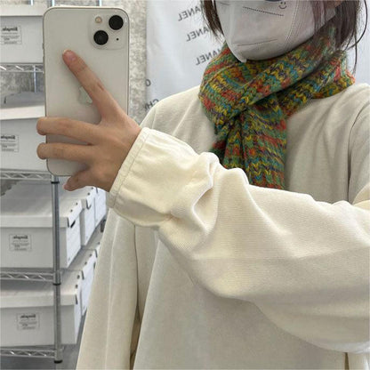 Levoire | Écharpe Tricotée Chaude Vintage