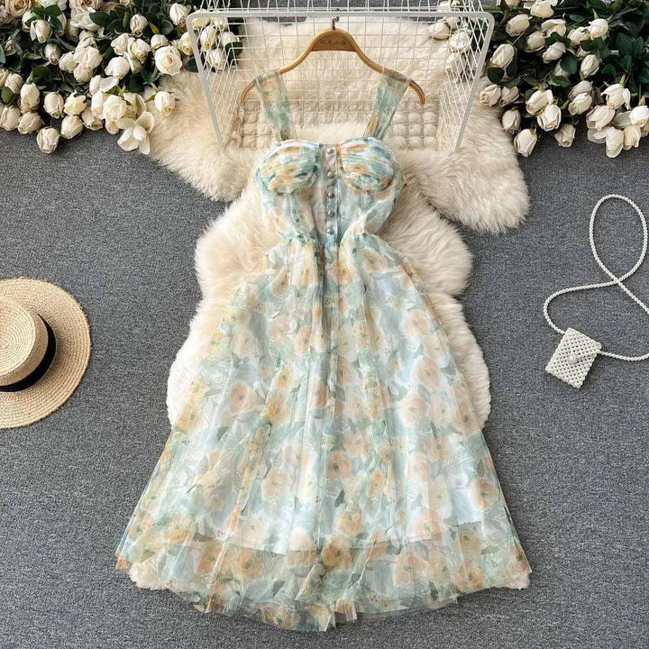 Levoire | Robe à fleurs française