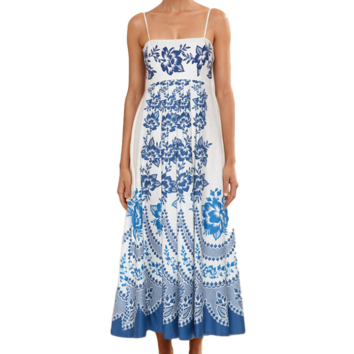Robe maxi femme avec imprimé floral Levoire