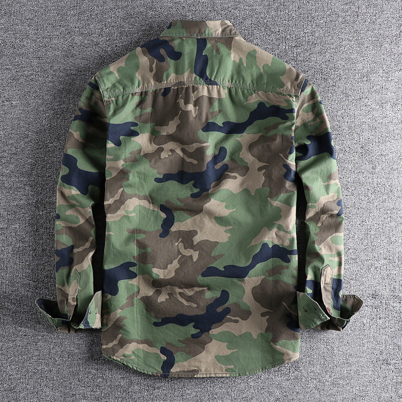Levoire | Veste Rétro Camouflage Pour Hommes