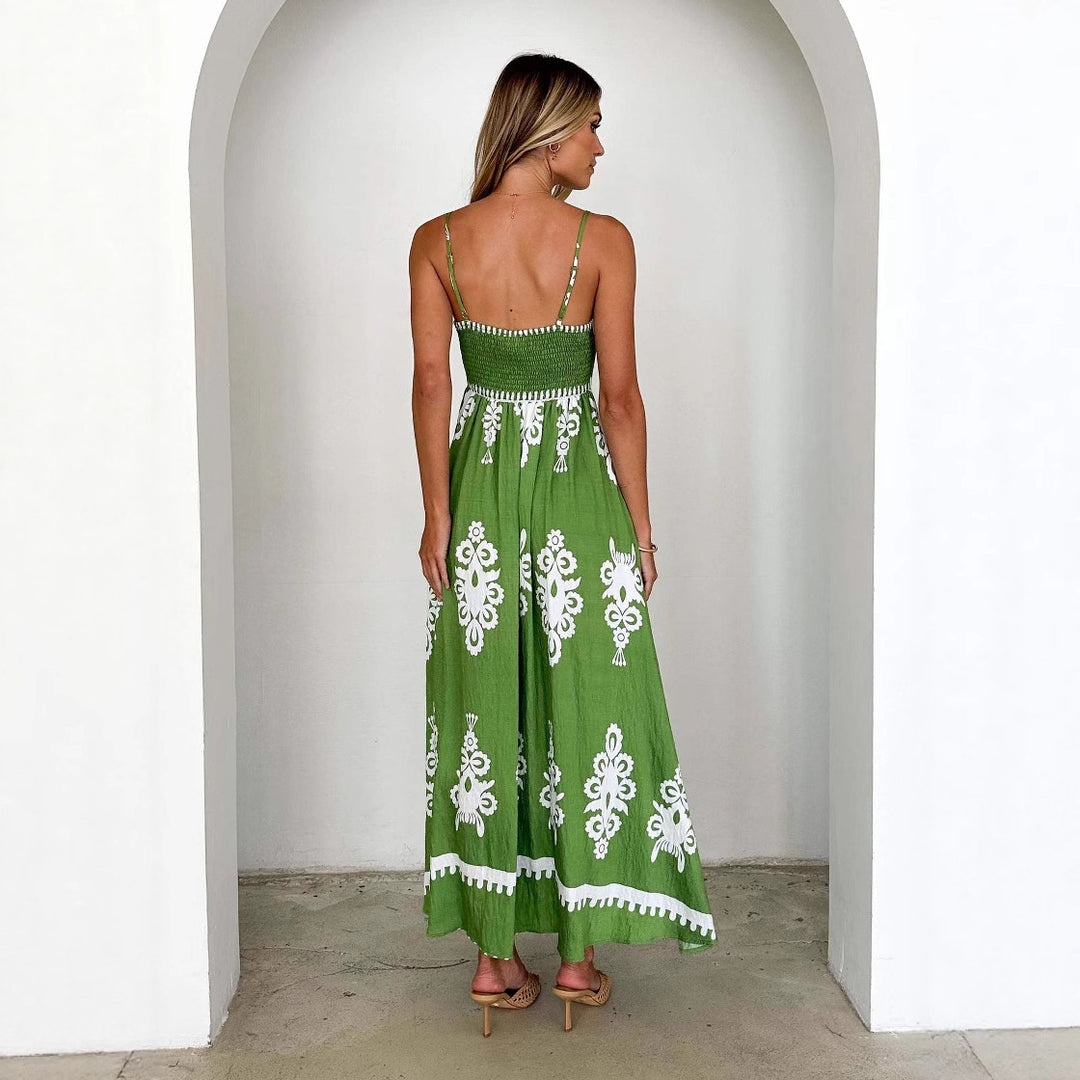 Robe d'été pour femme avec broderie élégante Levoire