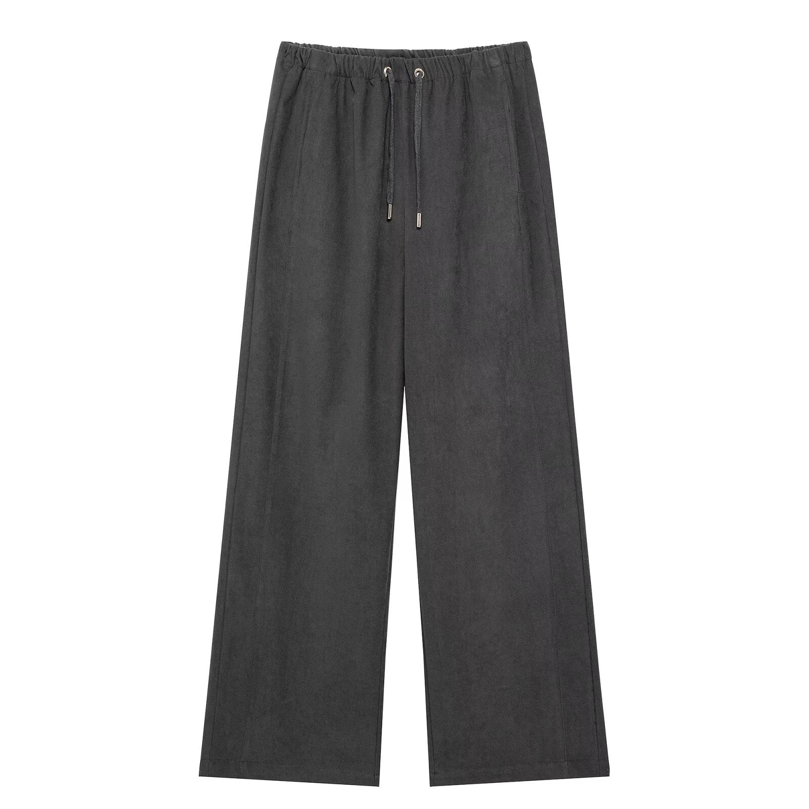 Levoire | Pantalons palazzo amples et décontractés Gris