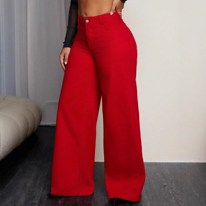 Pantalon large taille haute pour femmes dans une coupe élégante Levoire