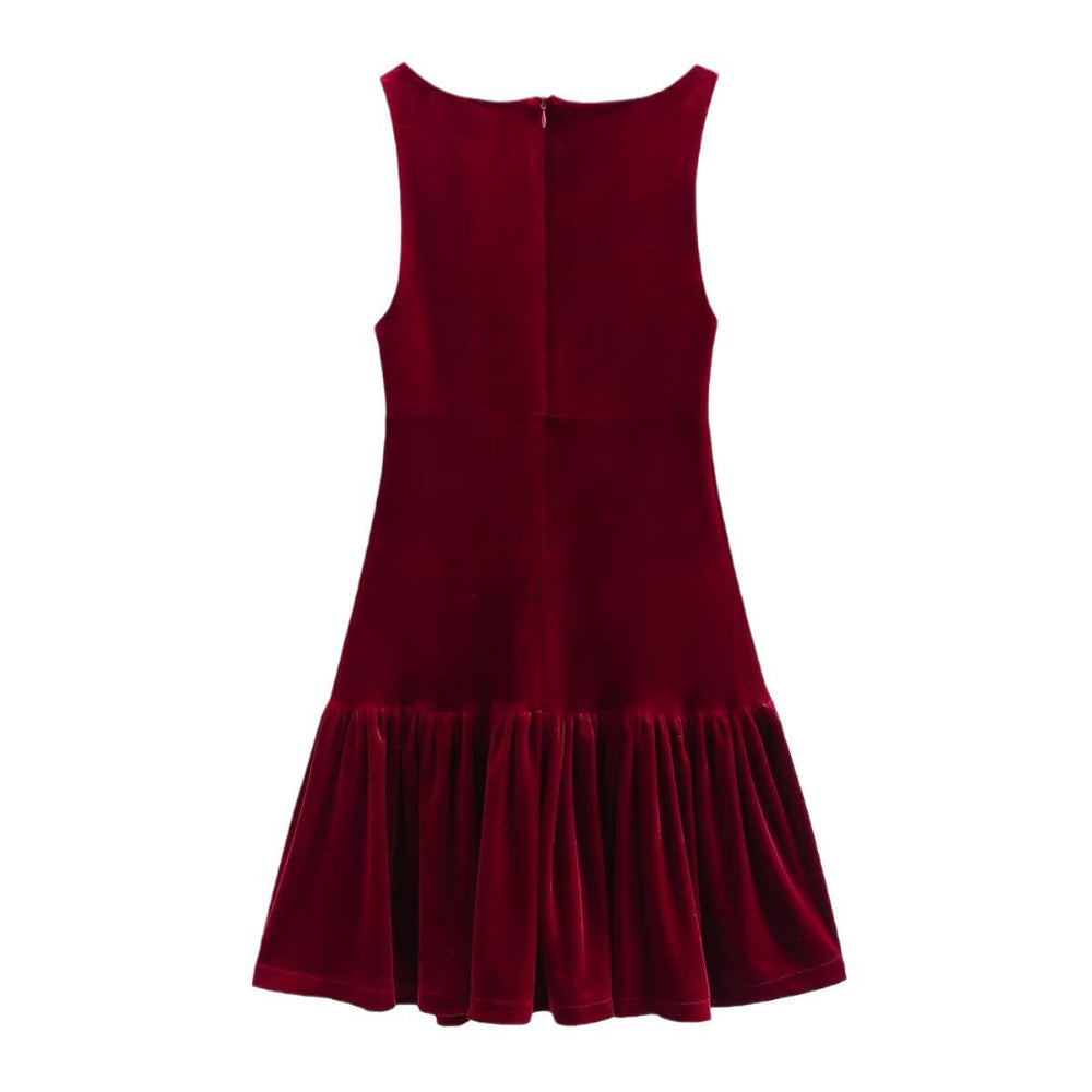 Levoire | Brillant fleur Imprimé floral de printemps frais mini robe