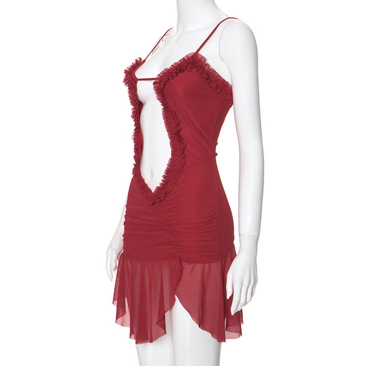 Levoire | Robe Mini Sans Manches À Taille Ouverte