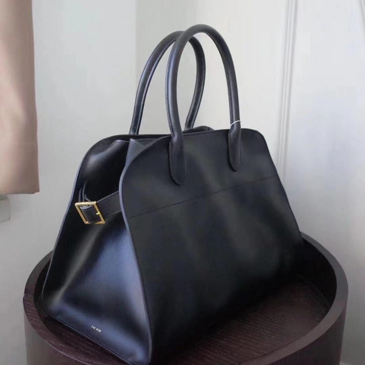 Levoire | Grand Sac De Récolte De Vin Mustaa cuir (Disponible seulement en 8 pièces)