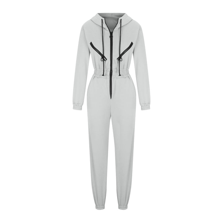 Levoire | Trendik Vêtements Ensemble de Combinaison à Capuche pour Femmes Blanc