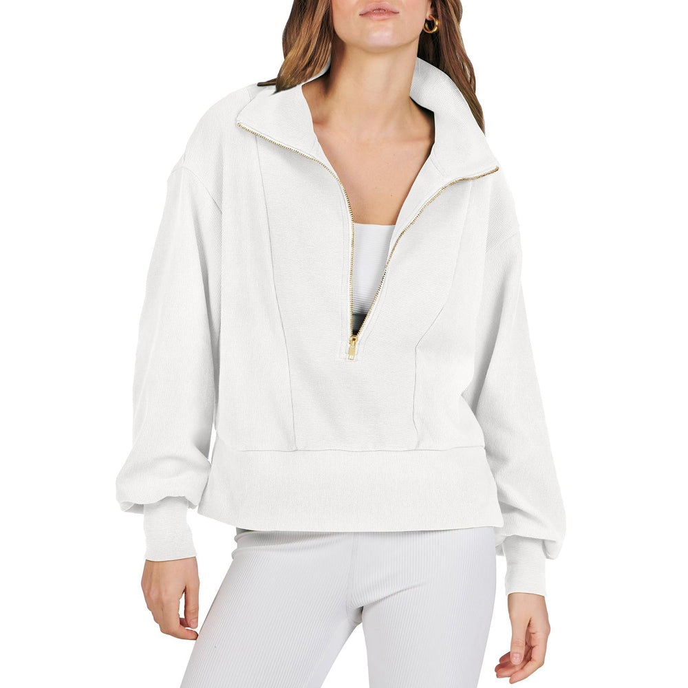 Levoire | Pull Personnalisé Élégant Hiver Blanc