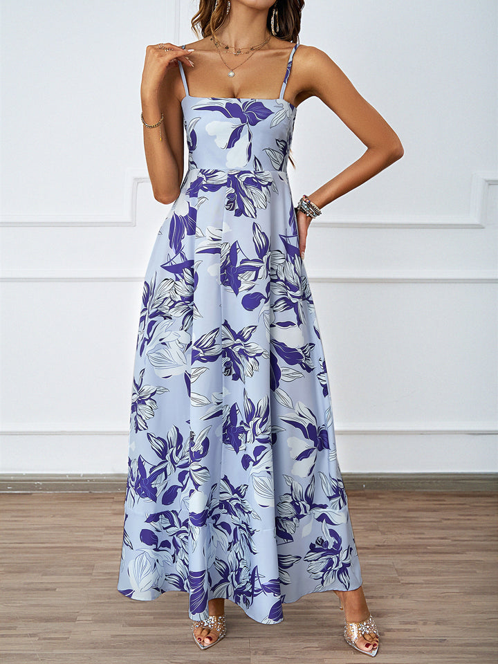 Robe maxi femme avec motif graphique Levoire
