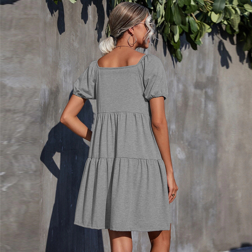 Levoire | Robe tricot élégante à coupe carrée