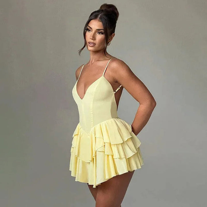 Levoire | Robe de dessous Swing à double couche sans dos pour femmes