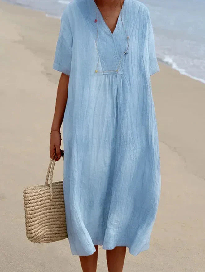 Levoire | en lin pour femme Bleu