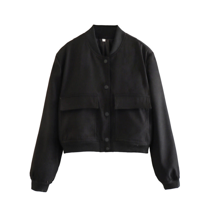 Levoire | Grande veste Grande Poche Veste pour femmes Noir