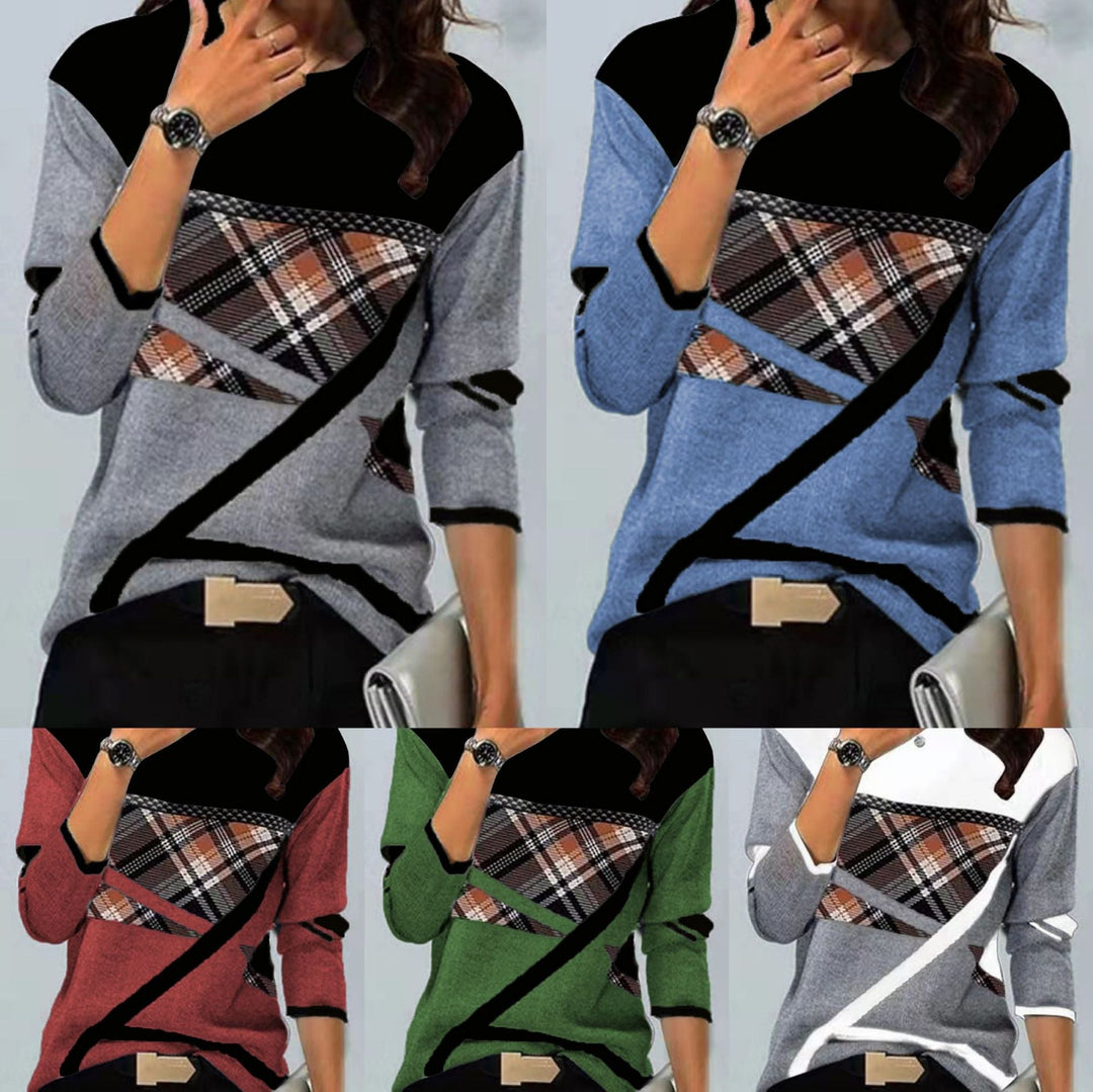 Levoire | T-shirt Long à Col Rond Imprimé Relaxant