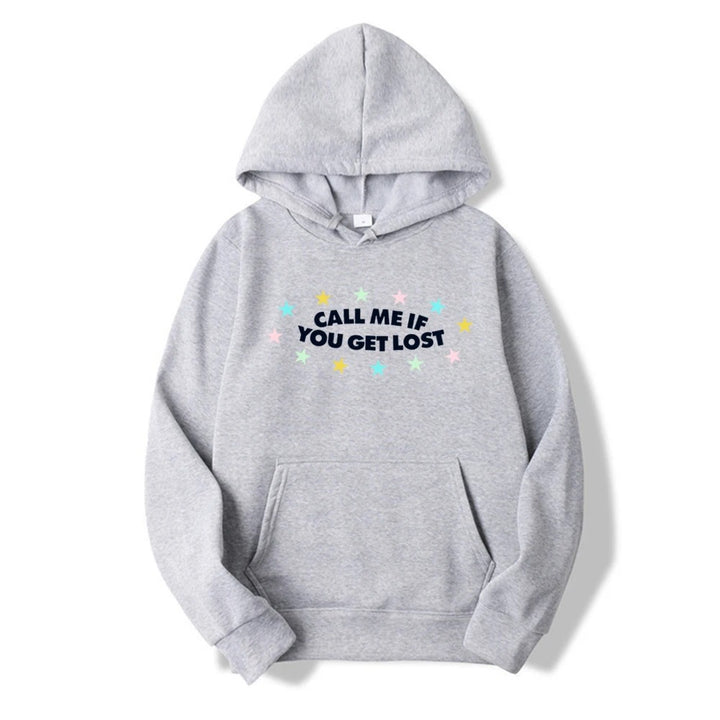 Sweat à capuche pour femme avec imprimé créatif et coupe décontractée Levoire