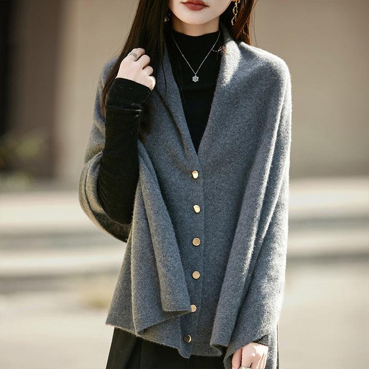 Levoire | Poncho En Écharpe De Luxe