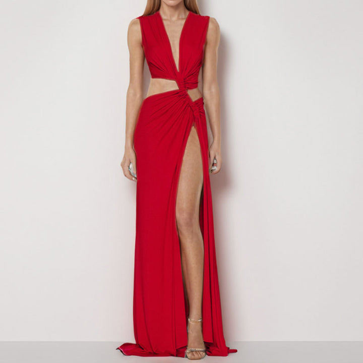 Robe découpée glamour pour femmes Levoire
