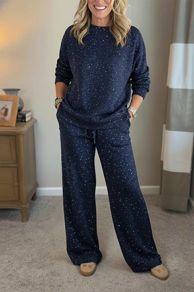 Ensemble de sweat-shirt décontracté et de pantalon de jogging pour femmes Levoire