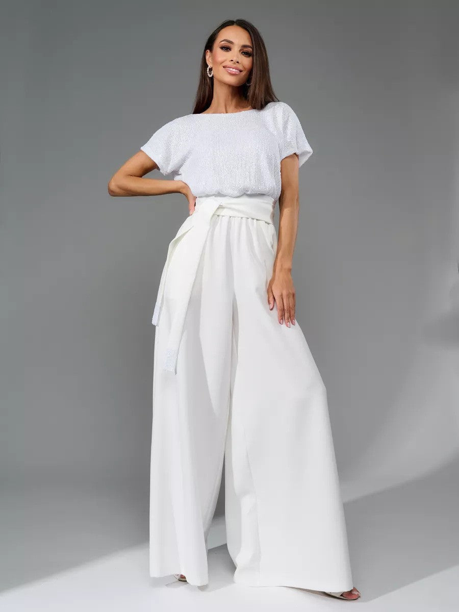 Levoire | Rento Salopette Pantalons Longs Blanc