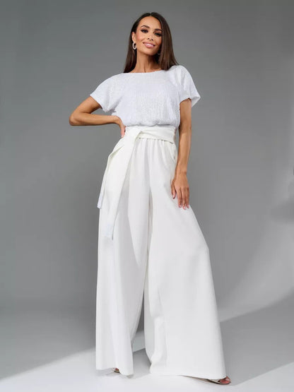 Levoire | Rento Salopette Pantalons Longs Blanc