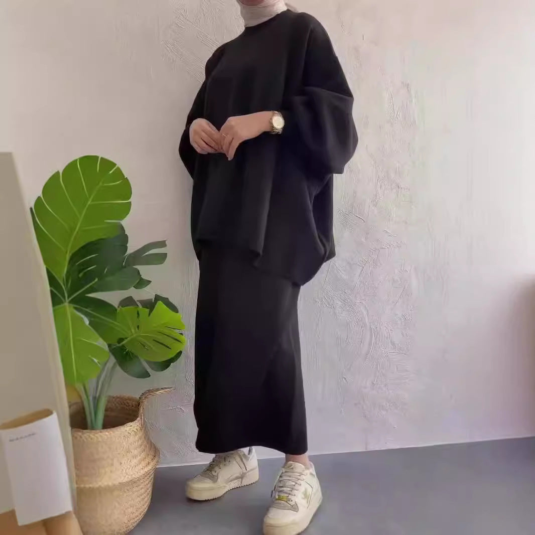 Robe maxi décontractée pour femme avec coupe oversized et détails élégants Levoire