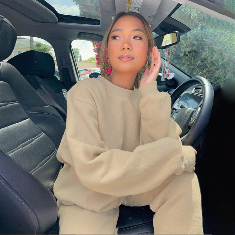 Levoire | Élégant pull long à manches pour le temps libre Abricot