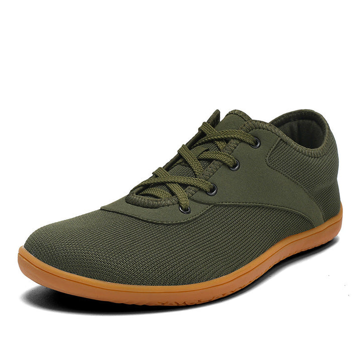 Levoire | Baskets Élégantes Pieds Nus Vert olive