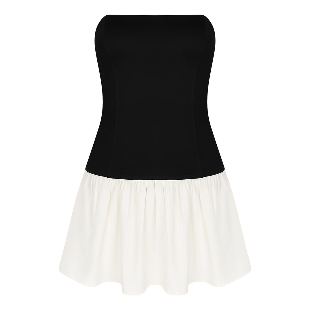 Robe bandeau pour femmes avec ourlet à volants Levoire