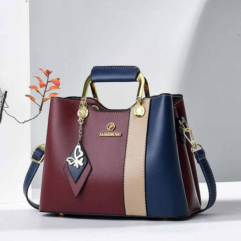 Levoire | Sac à bandoulière élégant avec bandoulière Rouge et bleu