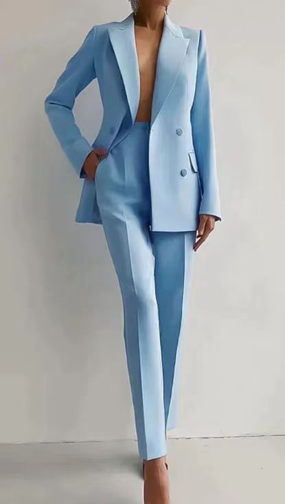 Levoire | Veste Élégante Pour Femmes Bleu ciel