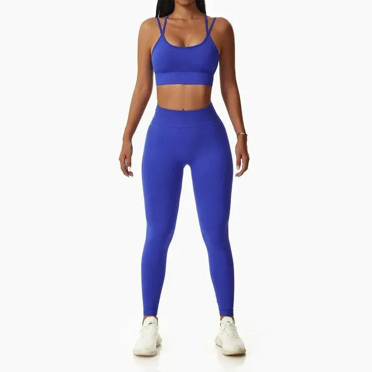 Levoire | Vêtement de sport pour femmes Suspenderit Siniset Pantalons