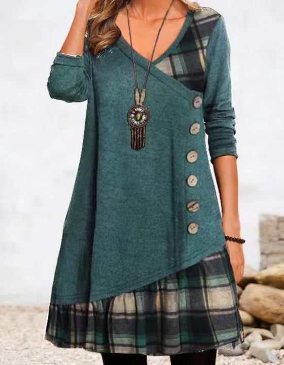 Levoire | Robe à motifs Vert