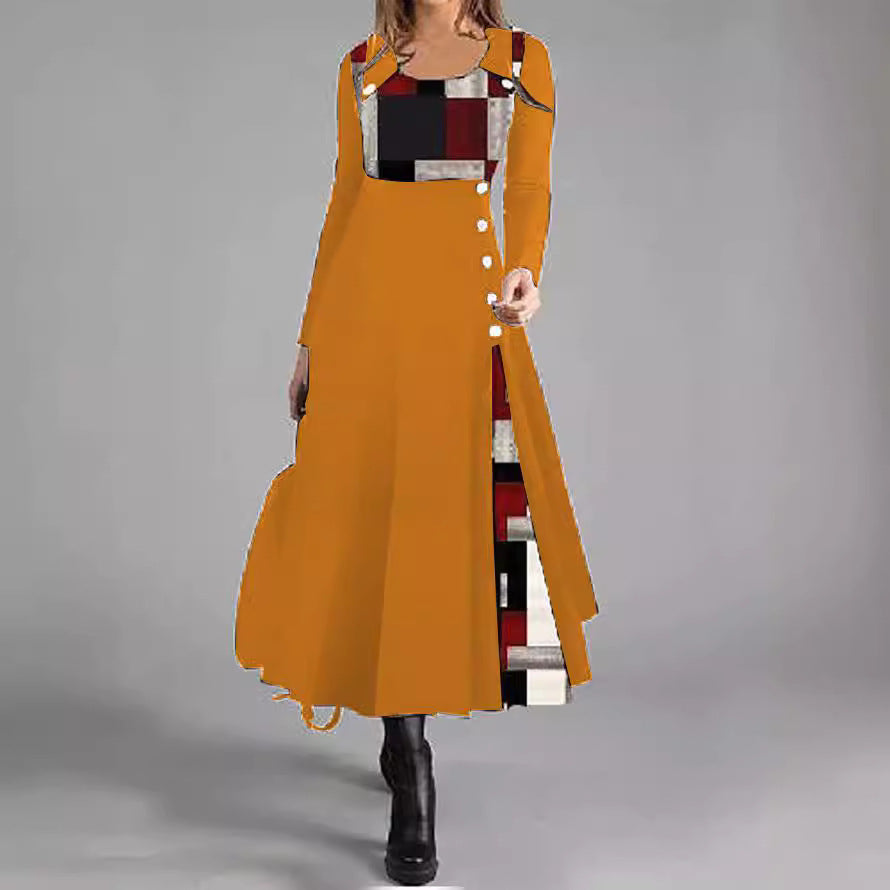 Levoire | Tendance, meilleur vendeur, robe à manches longues avec élément de couleur