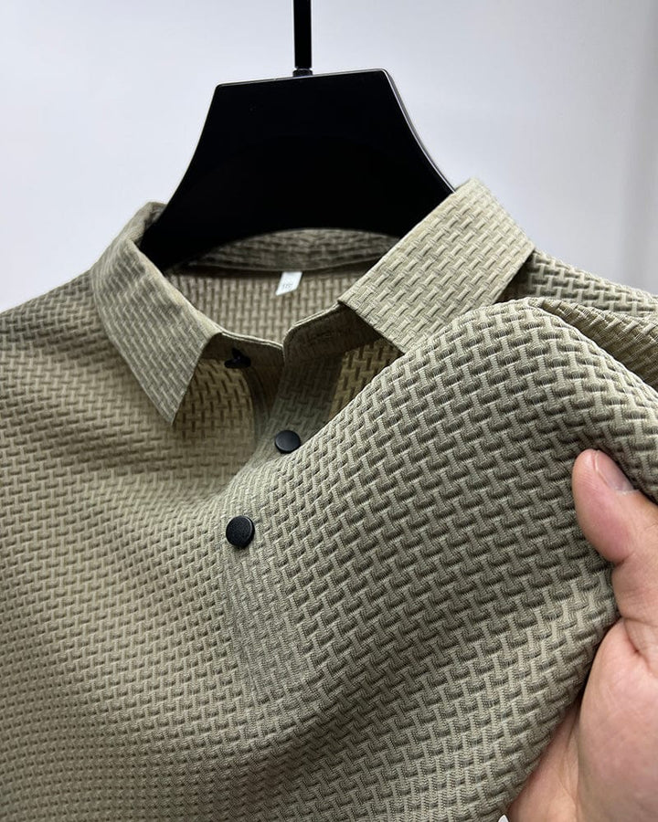 Levoire | Polo Shirt Homme Slim Fit À Manches Courtes Respirant