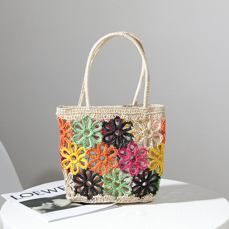 Levoire | De Paille De Fleur Évidé Multicolore