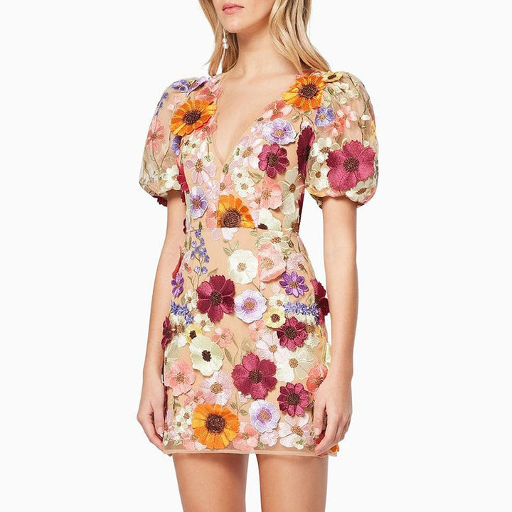 Levoire | Robe de soirée élégante et sexy brodée