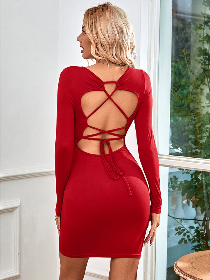Levoire | Robe en tricot à manches longues