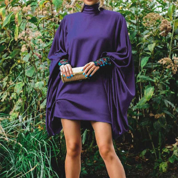 Robe fourreau femme avec une coupe oversized innovante et des manches décoratives Levoire