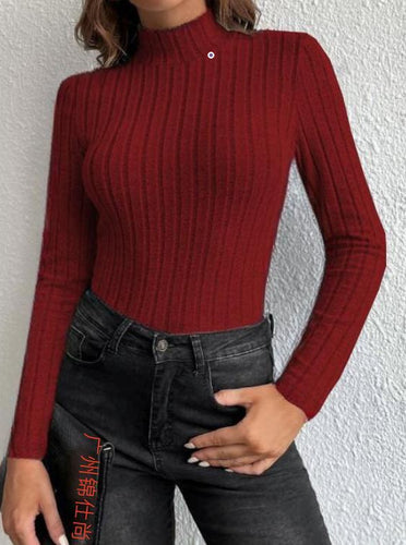 Levoire | Pull Rippé Col Bas Intemporel & Élégant