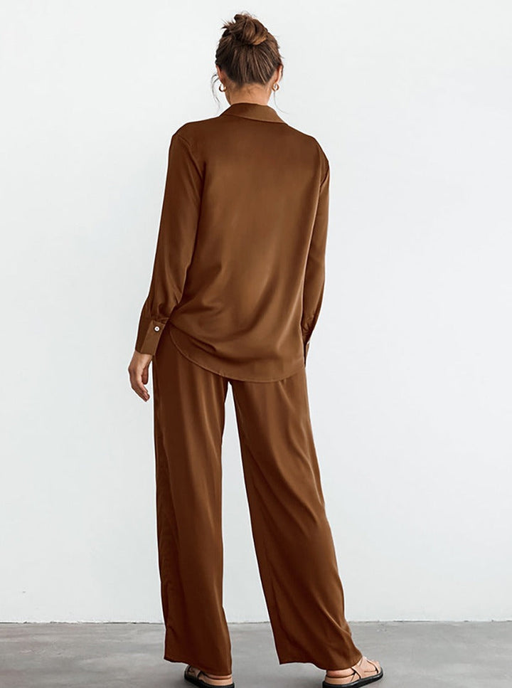 Levoire | Pantalon À Manches Longues Ensemble Simple À Deux Pièces