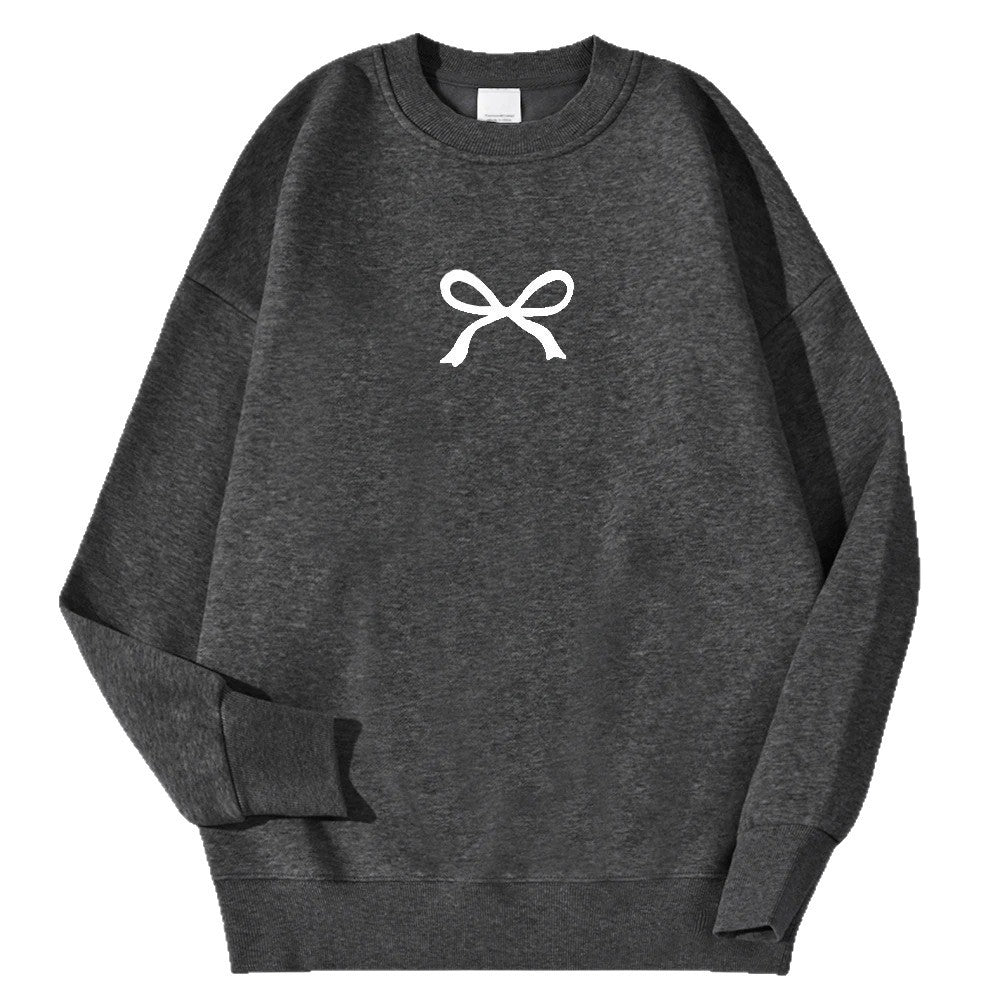 Sweat à capuche confortable pour femmes avec motif de nœud à la mode Levoire