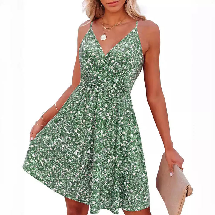 Robe portefeuille pour femmes avec une coupe délicate et des bretelles réglables Levoire
