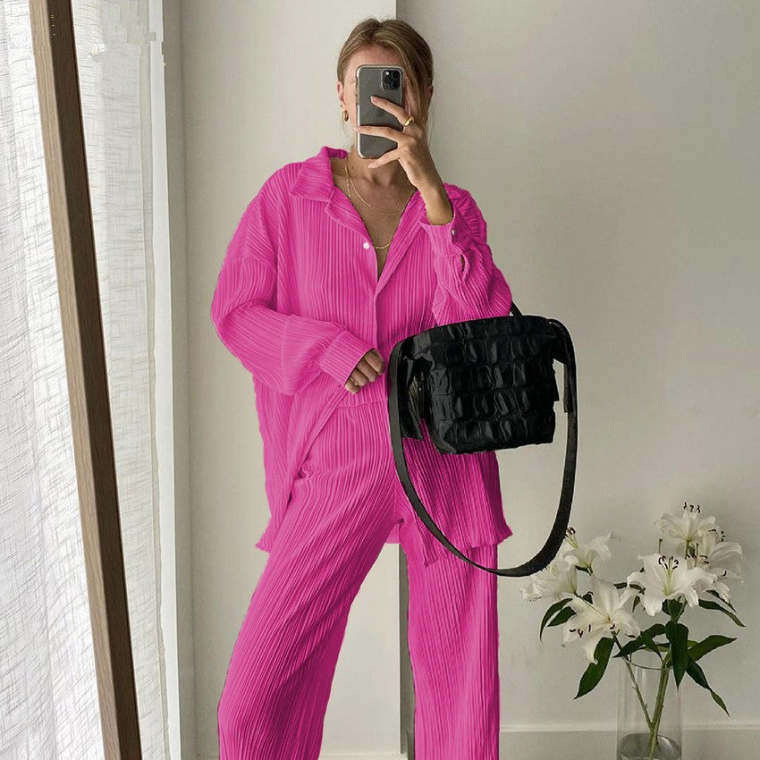 Levoire | Ensemble noir pour femmes avec jambes larges