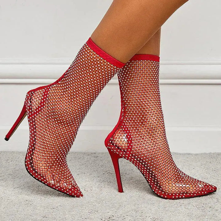 Levoire | Chaussures à Talon Stiletto pour Femmes Rot