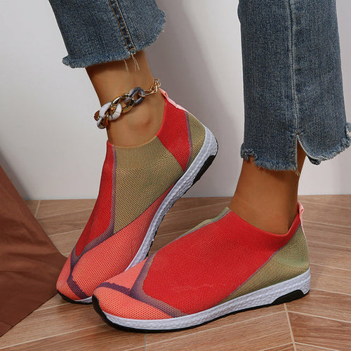 Levoire | Baskets En Couleur Contraste