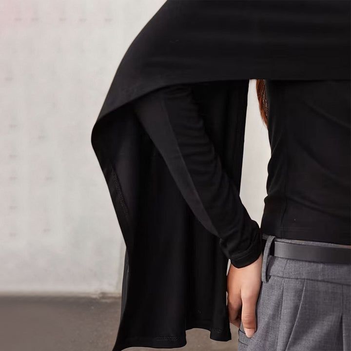 Haut élégant pour dames avec design asymétrique et manches larges Levoire