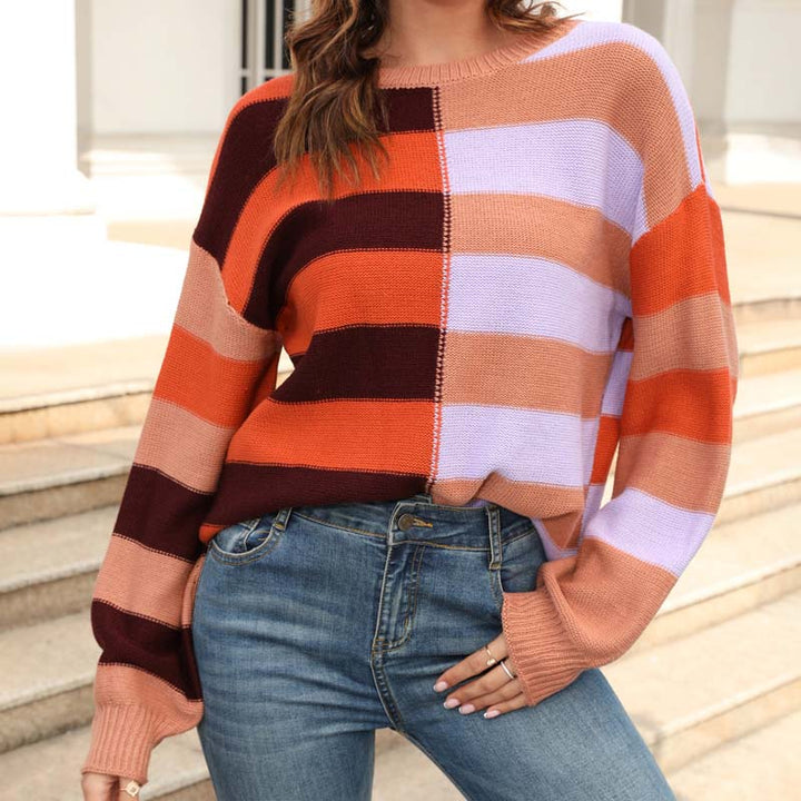 Levoire | Décontracté En Tricot Rayé