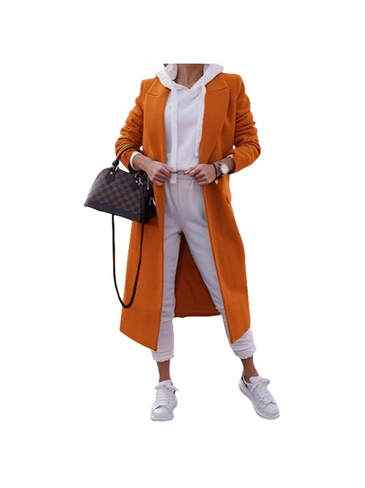 Veste de transition élégante pour femmes avec col chic et poches pratiques Levoire