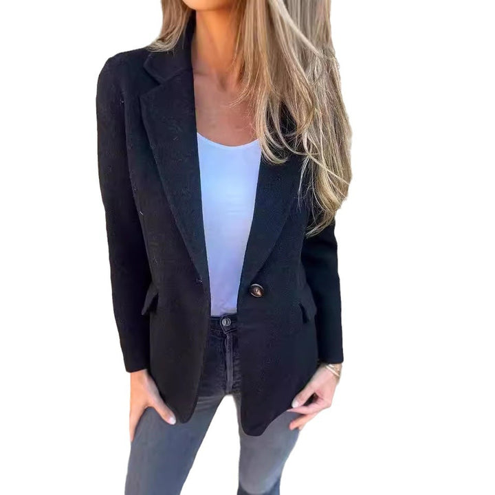 Veste blazer élégante pour femmes en polaire douce Levoire